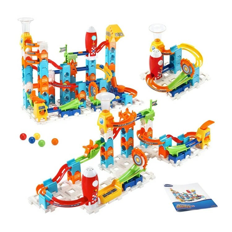 《 英國Vtech 》 智能滾球積木建構軌道組 - 宇宙探險