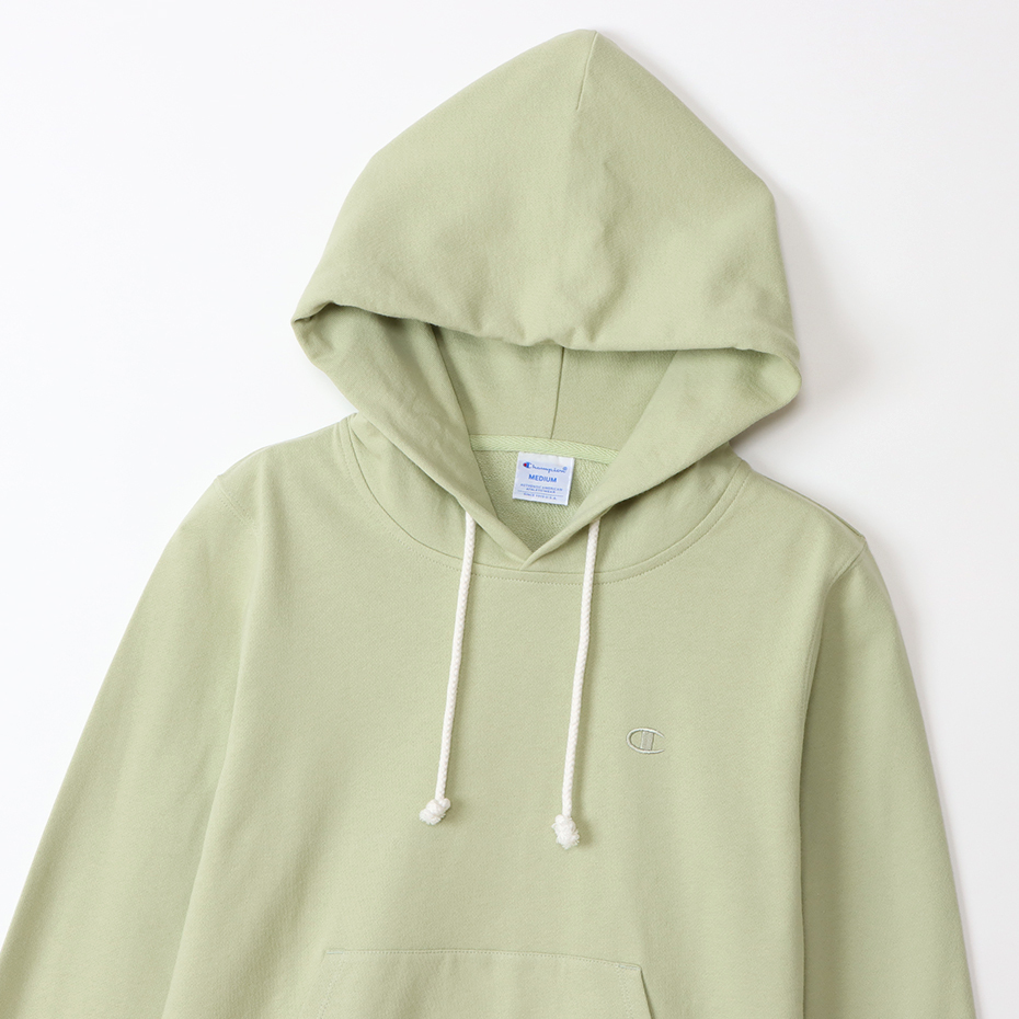 女款-小C 素面連帽衛衣-淺綠（CW-T108-580）