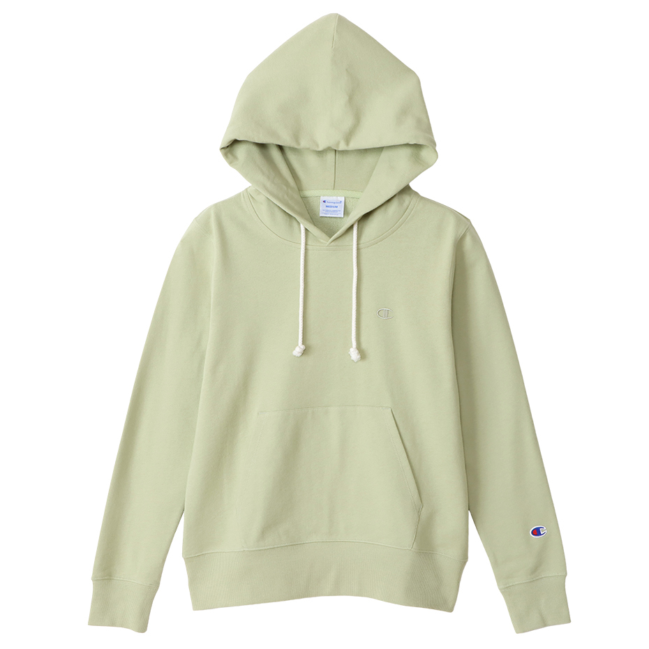 女款-小C 素面連帽衛衣-淺綠（CW-T108-580）