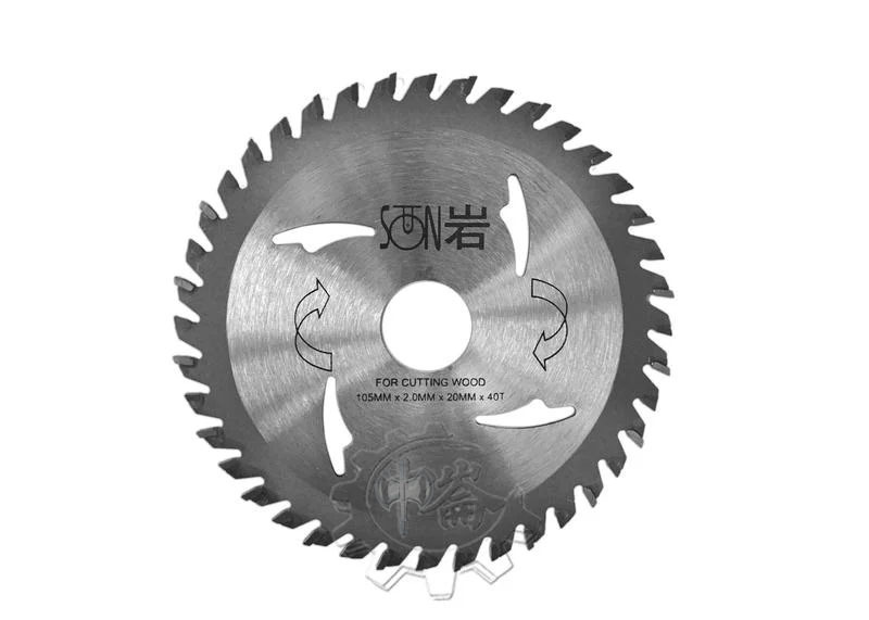 ＊中崙五金【附發票】岩牌 木材用電動鋸片 木材鋸片 切片 木工鋸片 105*2.0*20*40T