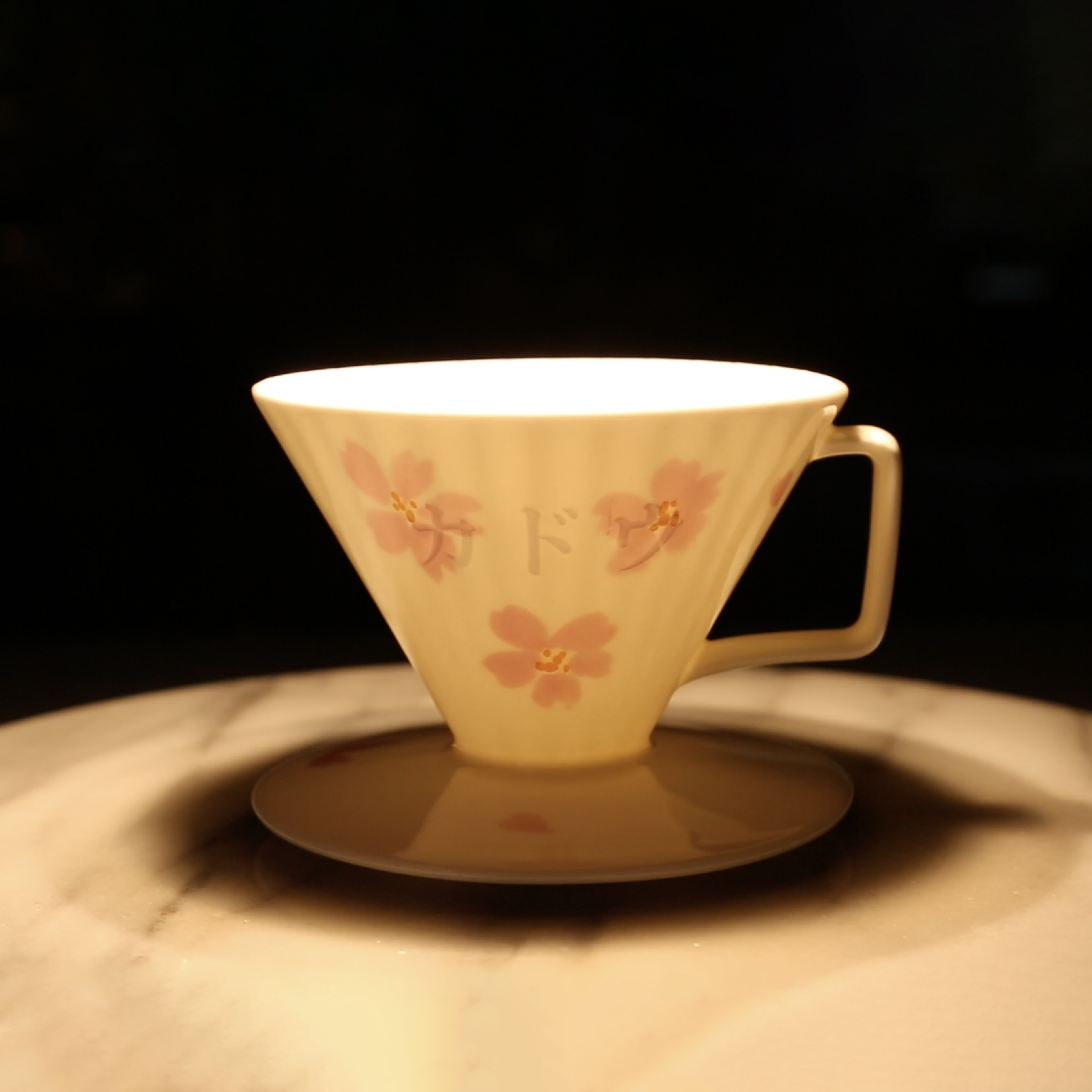 KADOU咖堂【櫻花🌸限定款】星芒濾杯 骨瓷版 KADOU X ARITA