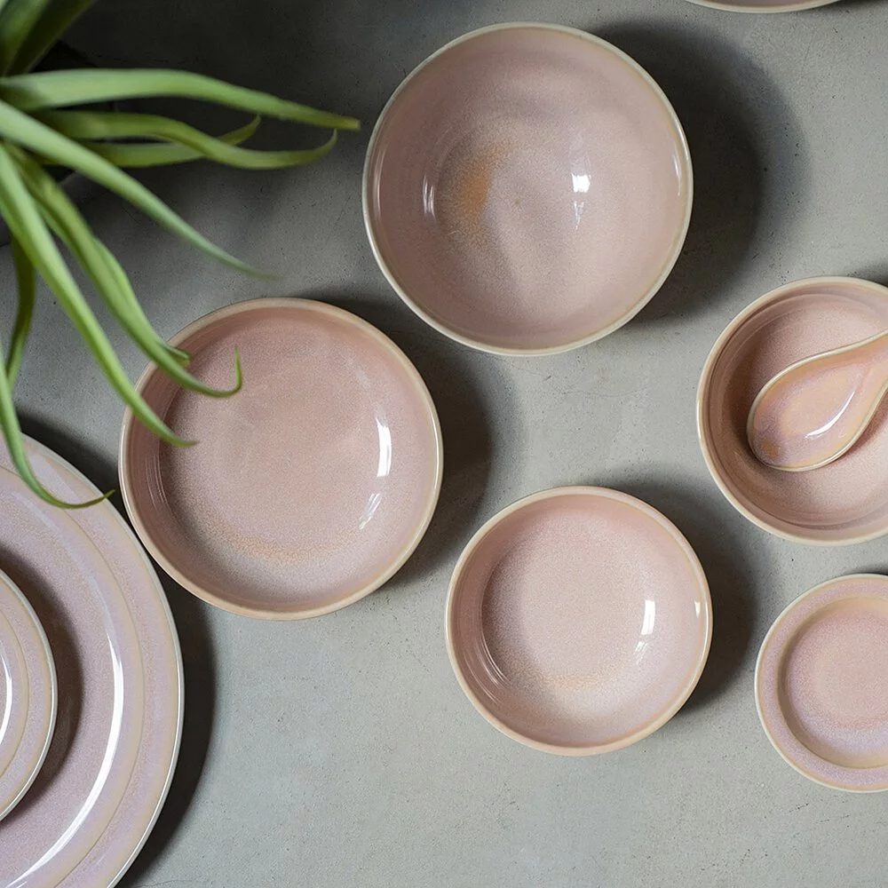 【Hook's嚴選】LOVERAMICS 愛陶樂 | Er-go! 玫瑰系列 - 小湯碗11.5cm / 早餐碗14cm / 湯盤20cm