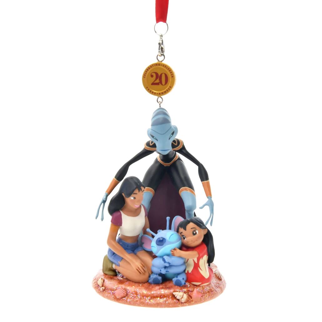 【現貨】日本迪士尼  史迪奇聖誕吊飾