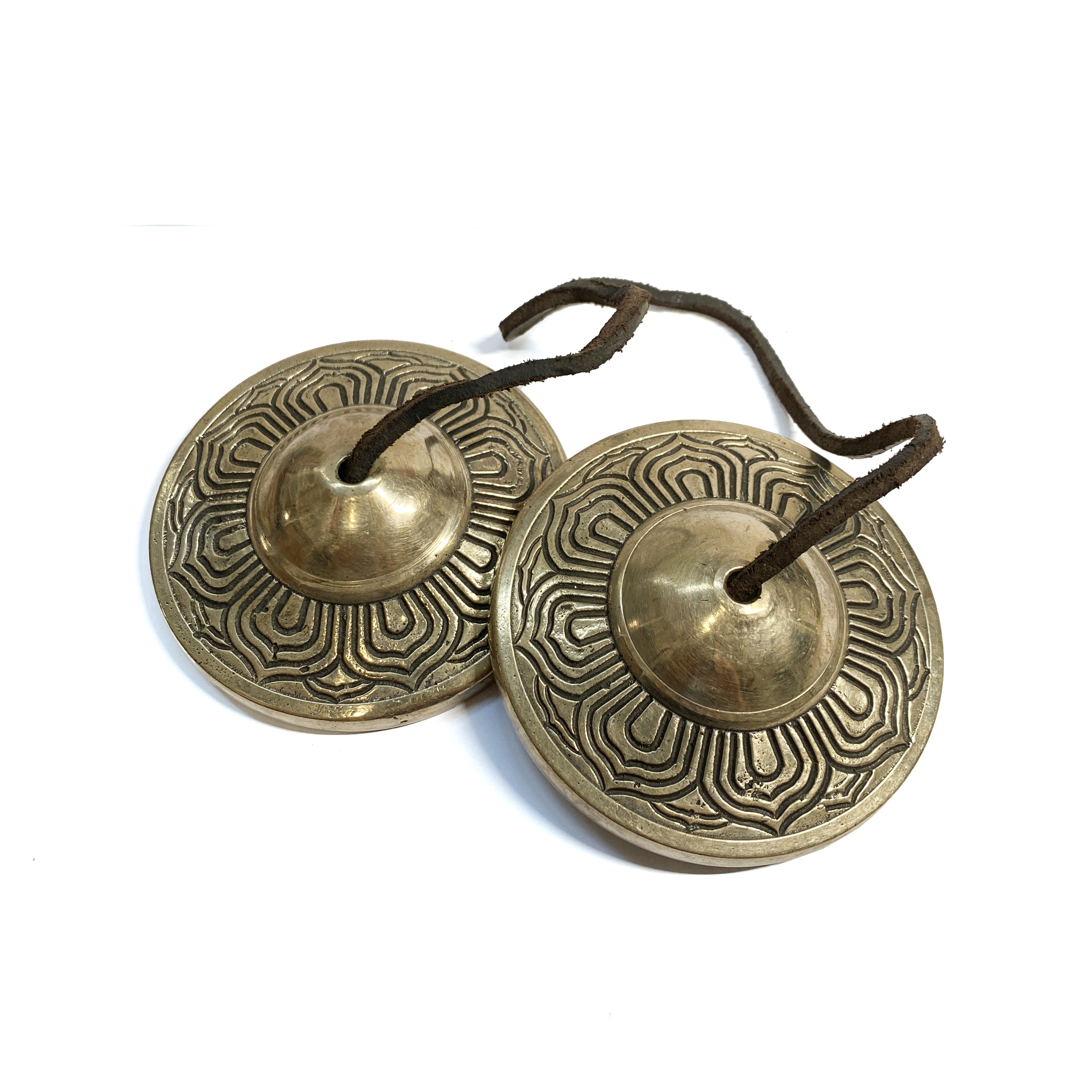 銅製碰鈴 / 丁夏 – 加大 XL (尼泊爾直入) (隨機圖案)