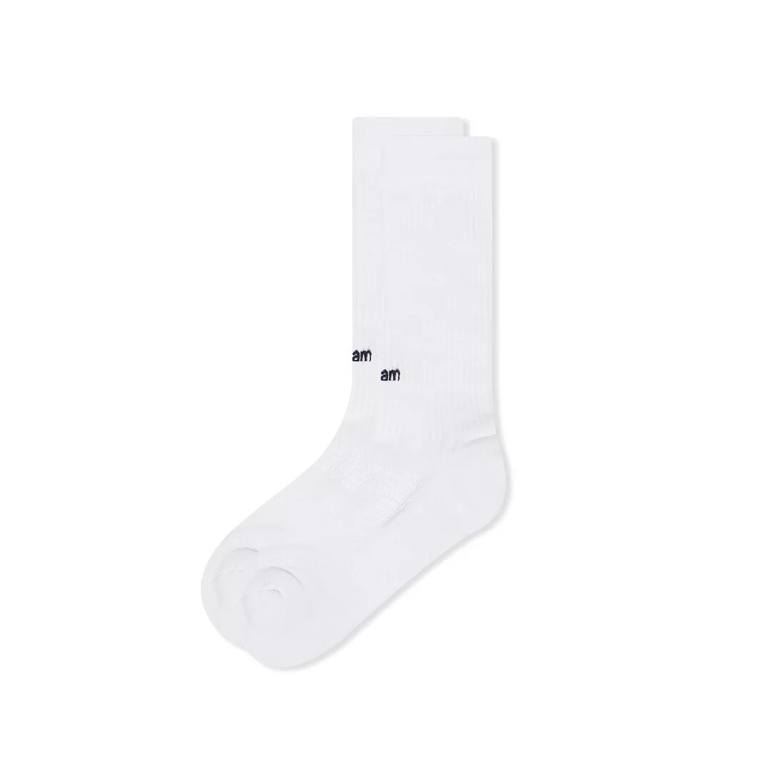 faam ESSENTIAL 柔白/灰藍/抹藍/黯黑/銀灰/橄欖綠 - 中高筒運動休閒襪