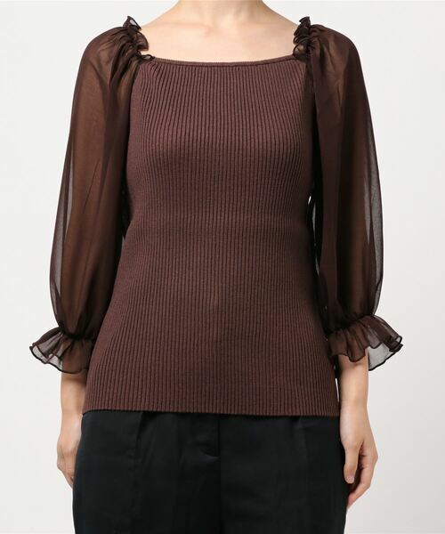 現貨｜[SALE] 日本8分袖網紗冷上衣