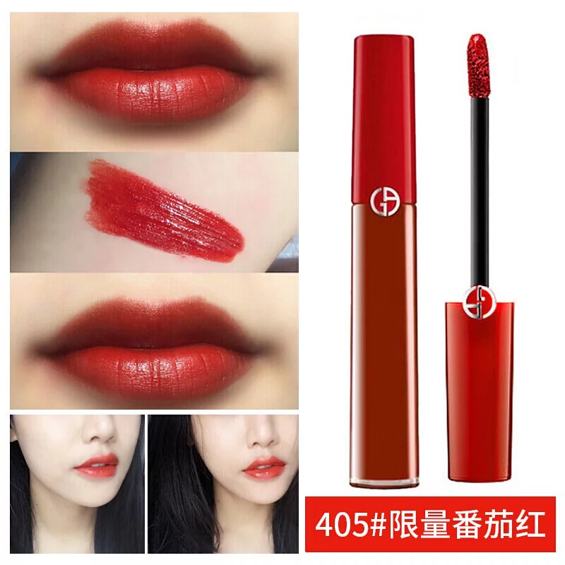 Giorgio Armani 紅管絲絨唇釉 #405