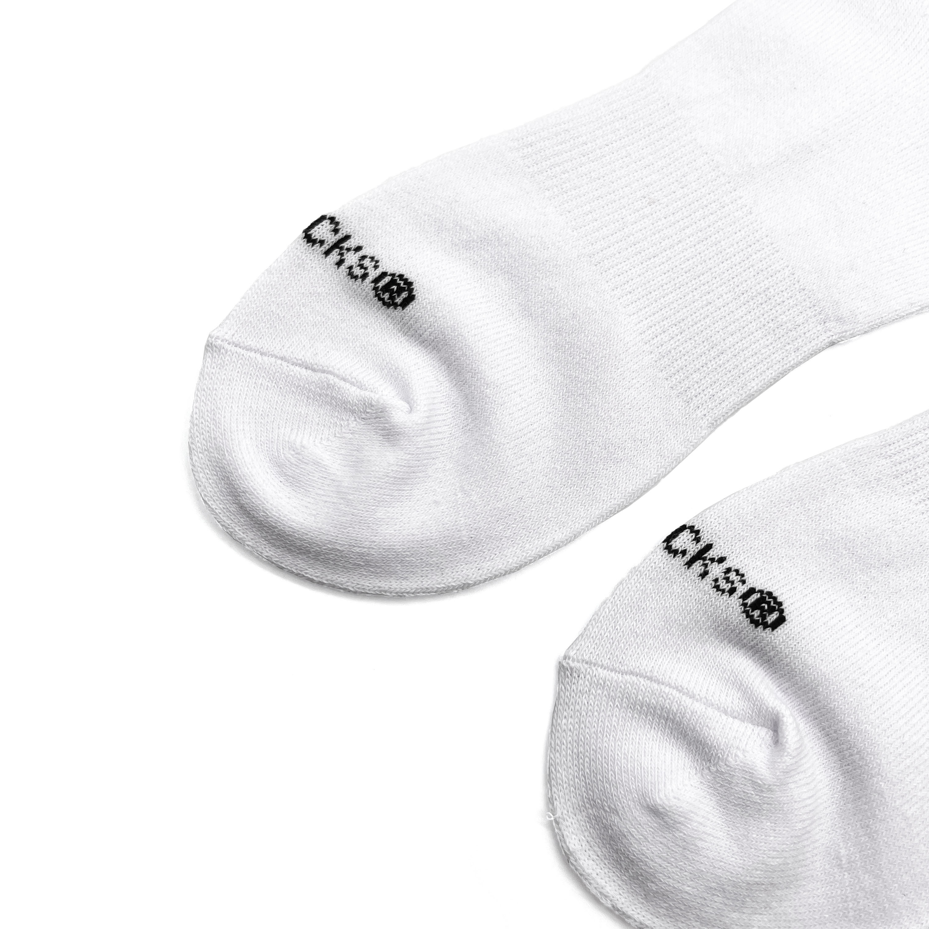 NICESOCKS我愛你就愛你踝襪-白