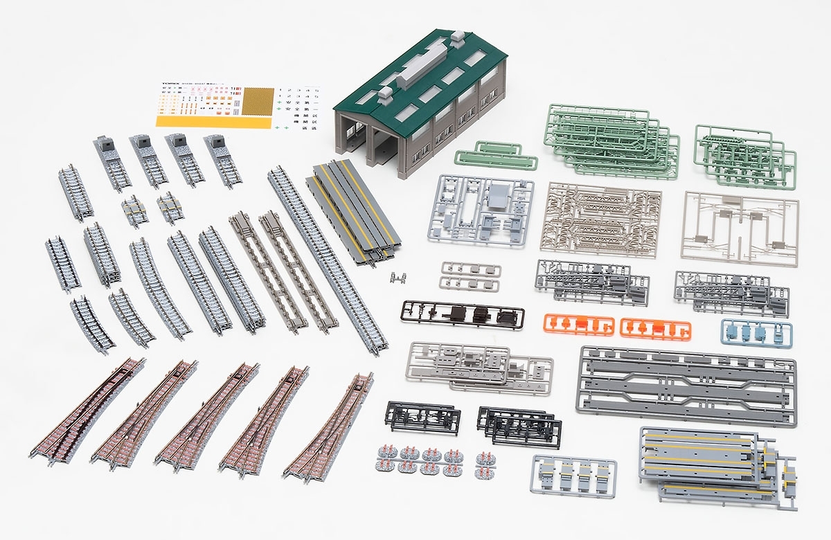 Tomix 91036 N Scale Locomotive Depot Rail Set