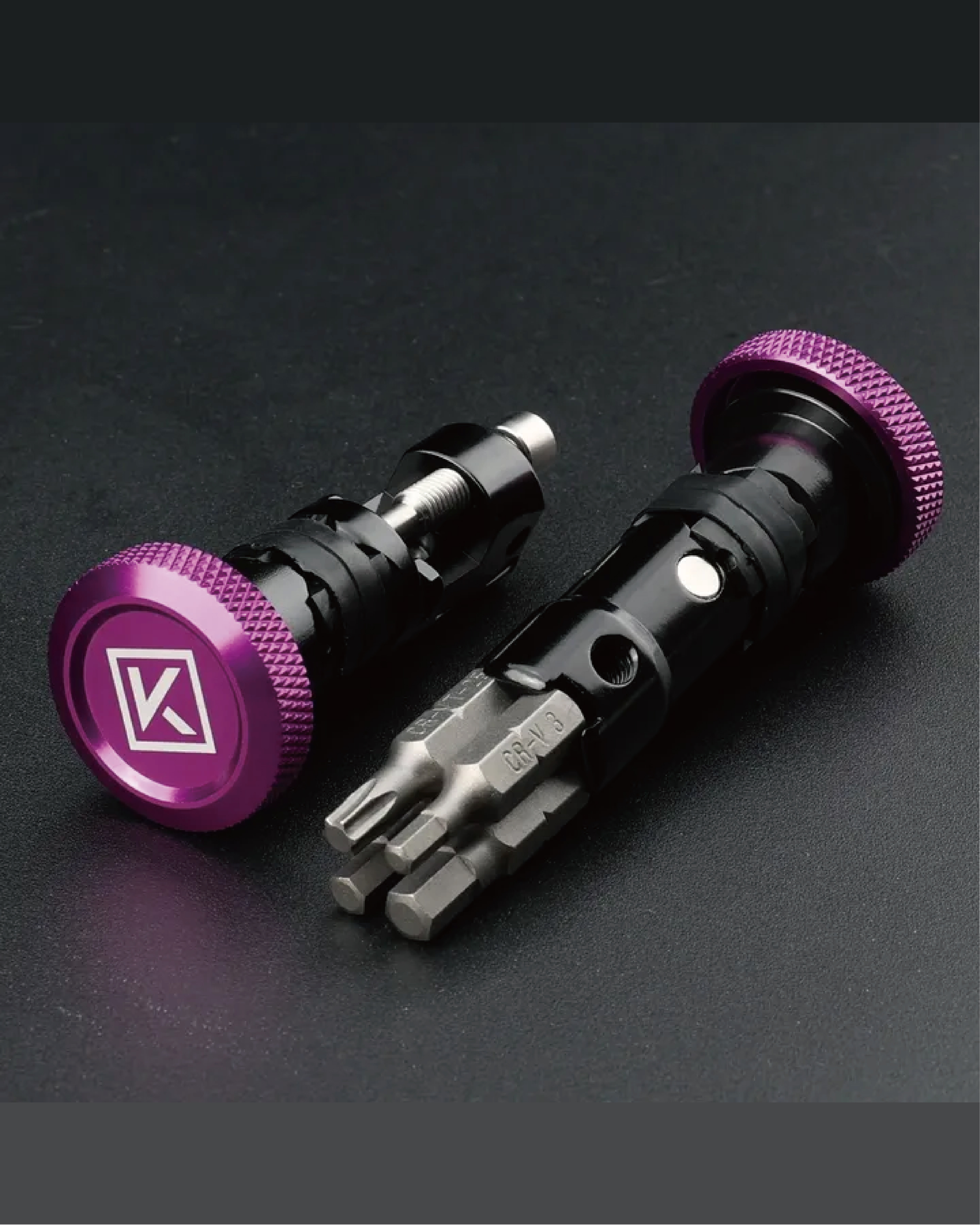 【VIAK】KOBOLD CHAIN SET Purple 鍊條工具把塞 紫