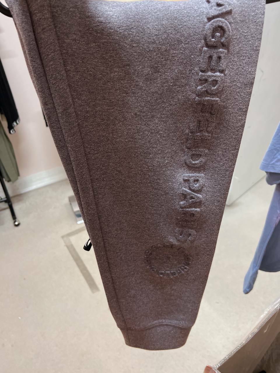 [S] KARL LAGERFELD JOGGER PANTS,GREY, L1JFXD73-UIU, FINAL SALE (SKL316)