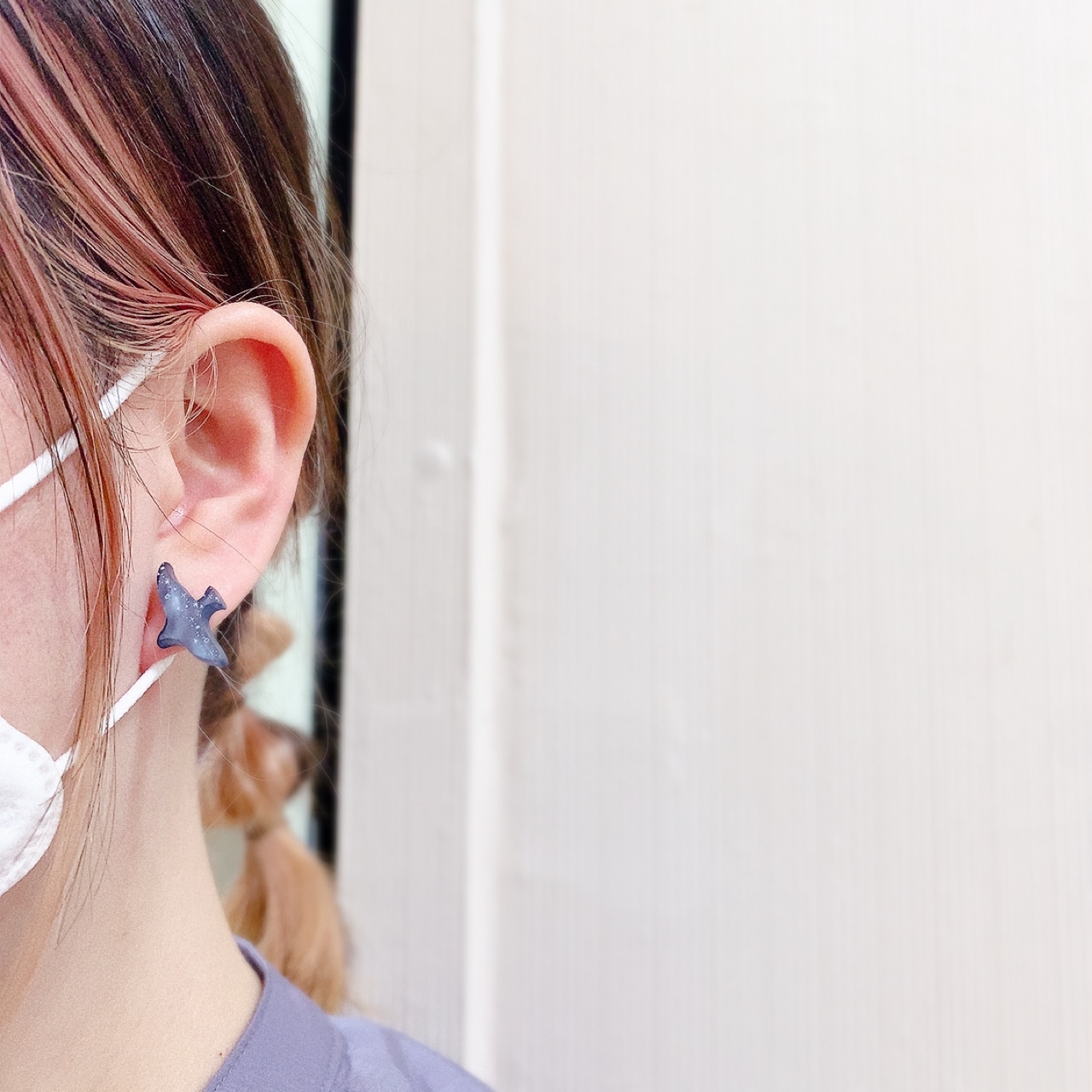 Luccica 夜行鳥耳環/髮夾