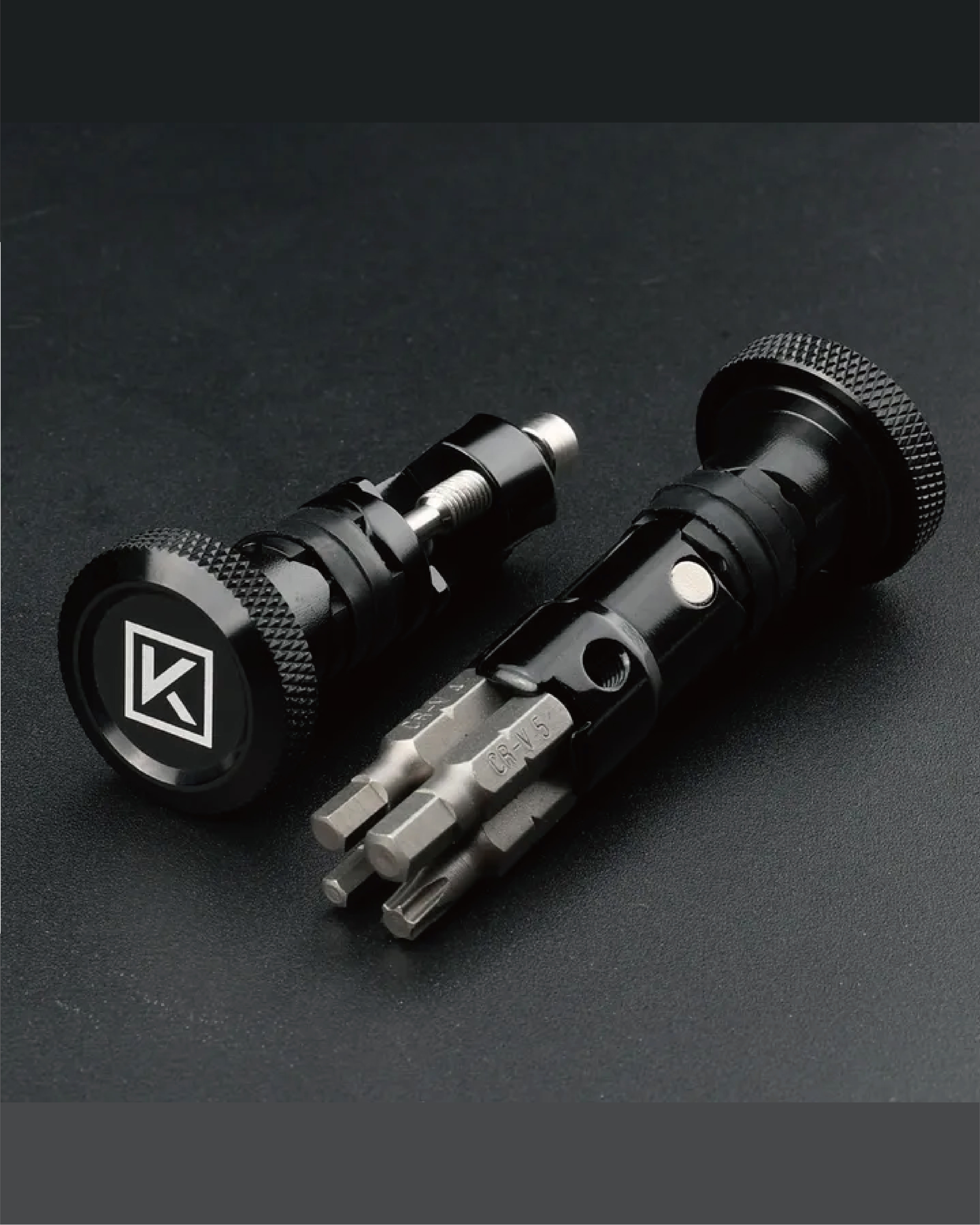 現貨【VIAK】KOBOLD CHAIN 鍊條工具把塞 / Black 亮黑