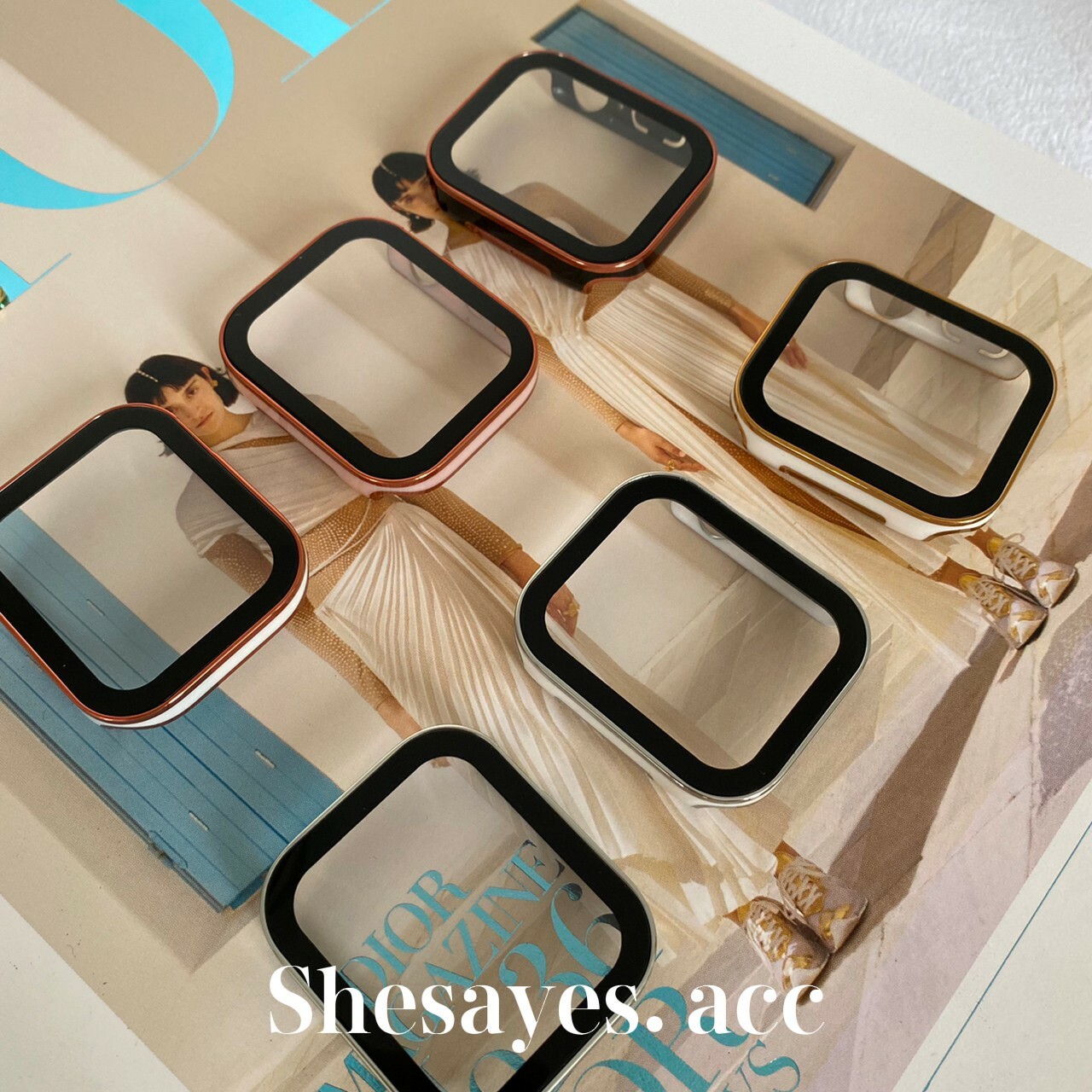 APPLE WATCH雙色邊全包覆防潑水保護殼