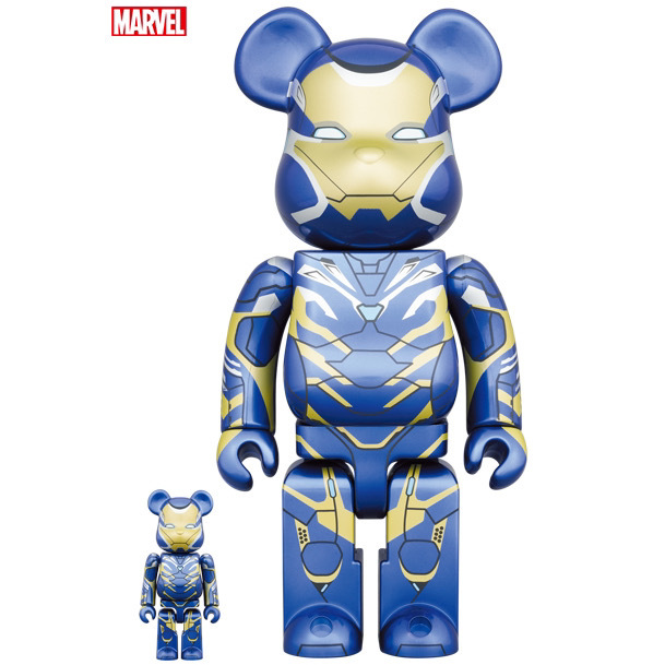 現貨 BE@RBRICK IRON MAN RESCUE SUIT 100％ & 400