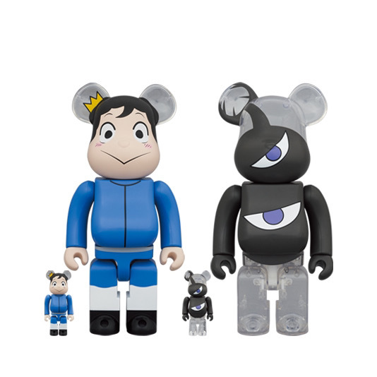 🥇現貨🥇BE@RBRICK 王様ランキング ボッジ & カゲ 100％ & 400％ (4PCS SET)