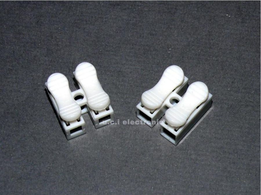 【UCI電子】(J-3)  CH-2 CH-3 接線端子 接線器接頭排柱快速彈簧按壓式對接兩位 電線連接器