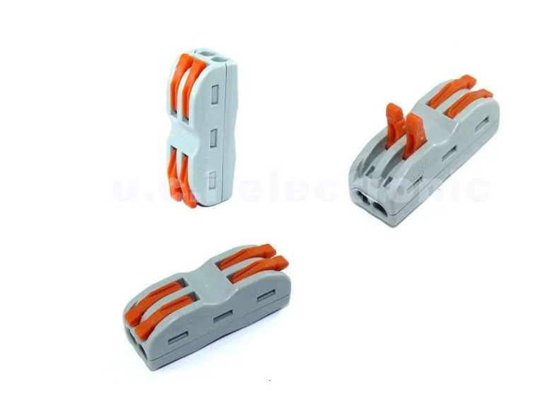 【UCI電子】(7-6) SPL-2 SPL-3 接線端子電線連接器 二進二出 三進三出 四進四出