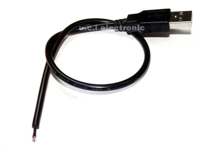 【UCI電子】(D) USB公頭線 USB母頭線 電源線 數據線 兩芯充電加粗 四芯 傳輸 USB