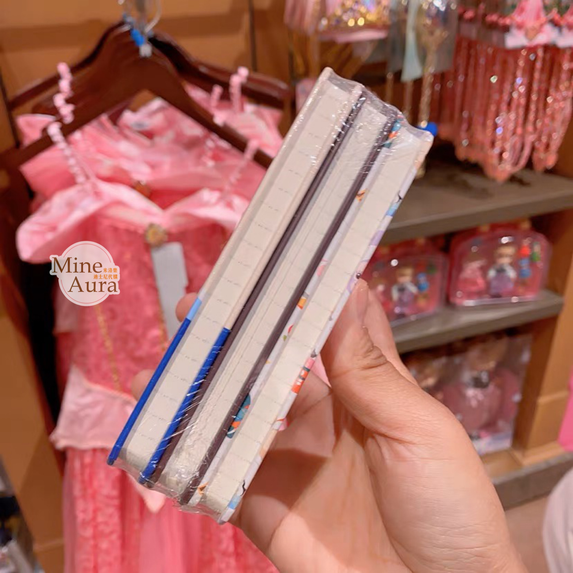 小小夢想家 DREAMS beyond the HORIZON 達菲 Duffy 筆記本 3入組 D&F系列 -上海迪士尼樂園