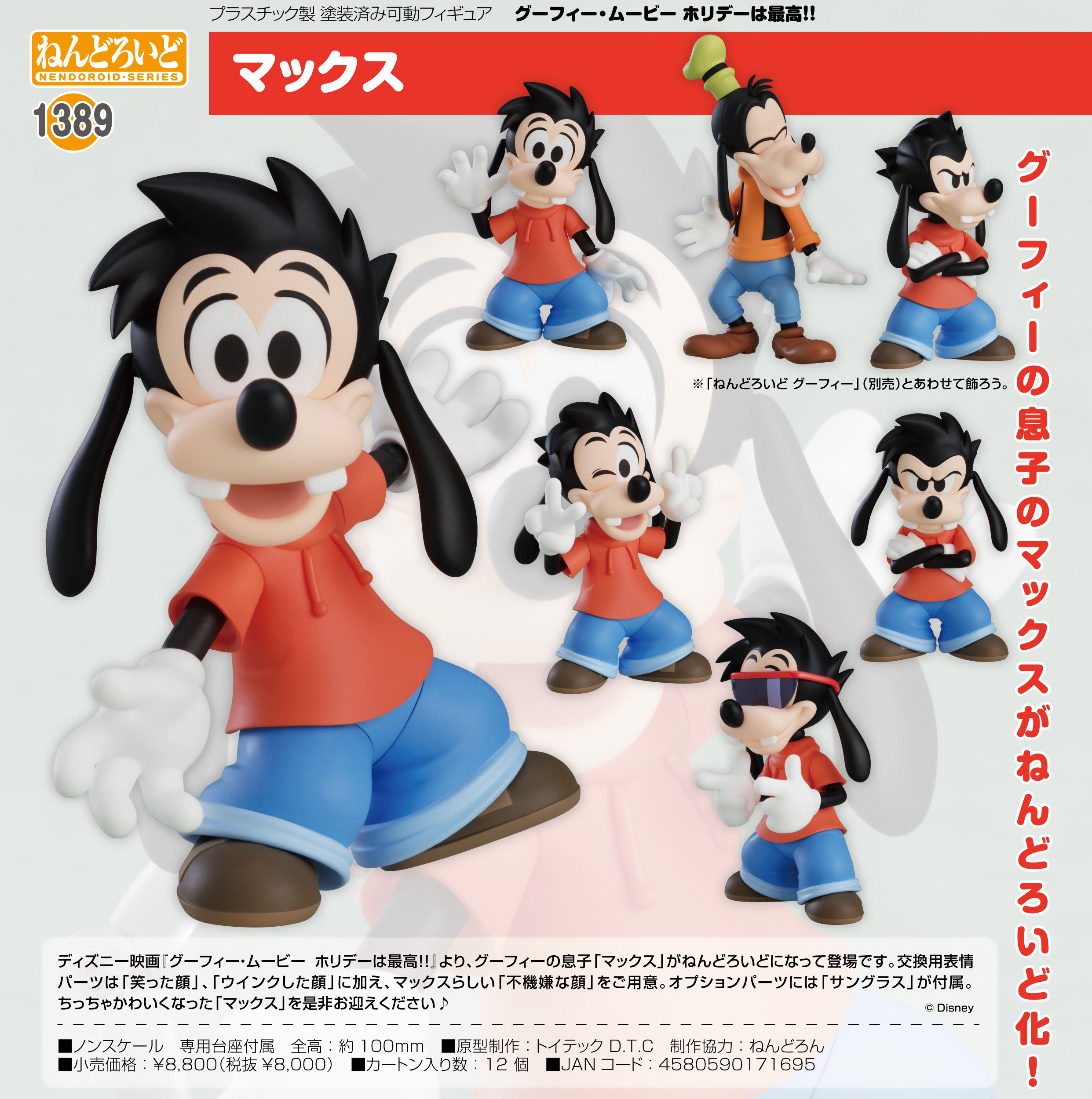 「ACG.GO」「預購」日版 黏土人 1389 麥斯 高飛電影