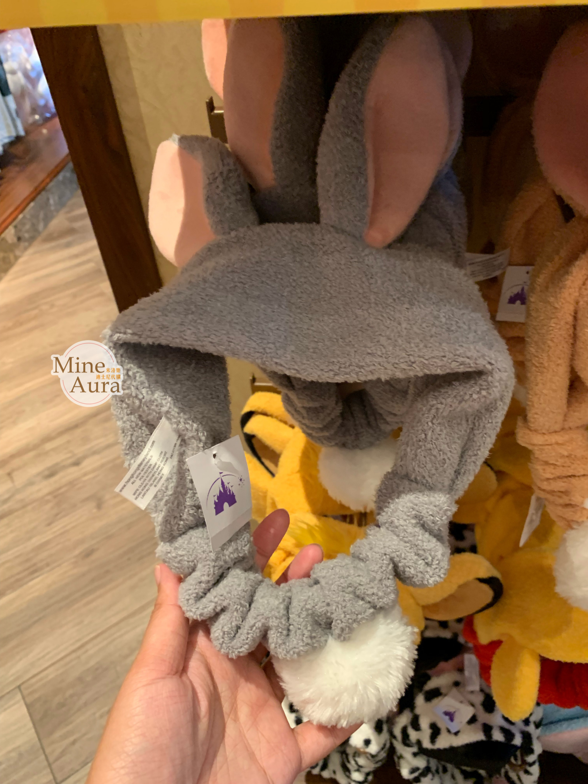桑普兔 Thumper 立體耳朵造型 髮帶 洗臉髮帶 小鹿斑比 Bambi -香港迪士尼樂園