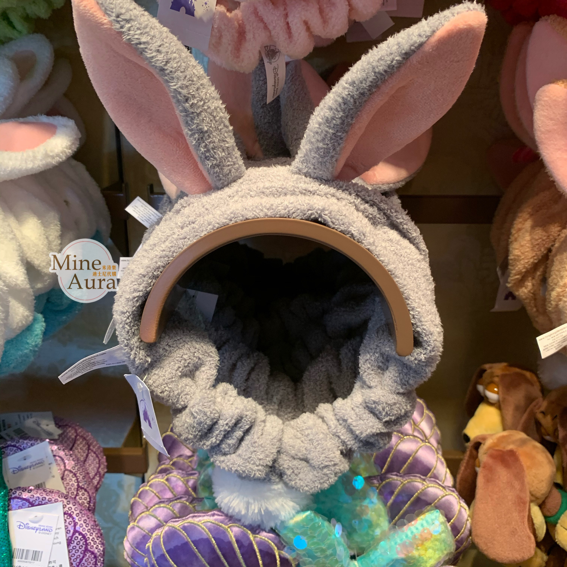 桑普兔 Thumper 立體耳朵造型 髮帶 洗臉髮帶 小鹿斑比 Bambi -香港迪士尼樂園