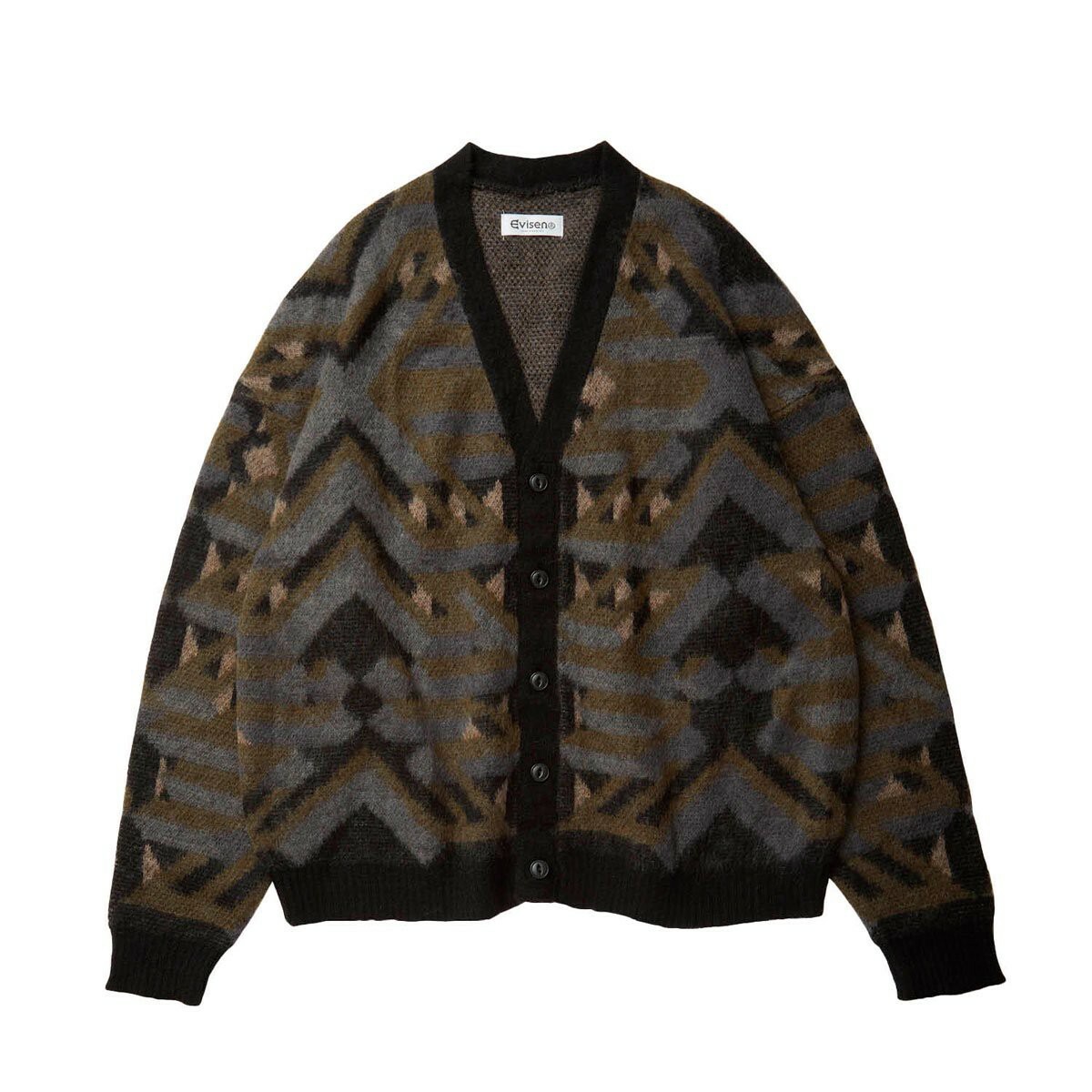 EVISEN SKATEBOARDS - EVIJO MOHAIR CARDIGAN / 2COLORS