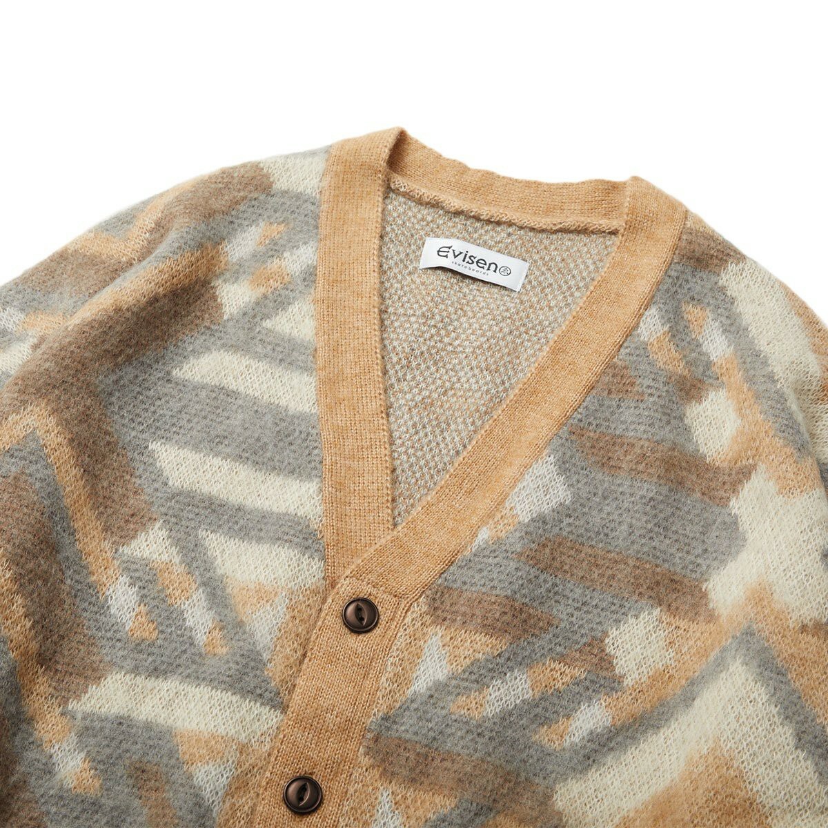 EVISEN SKATEBOARDS - EVIJO MOHAIR CARDIGAN / 2COLORS