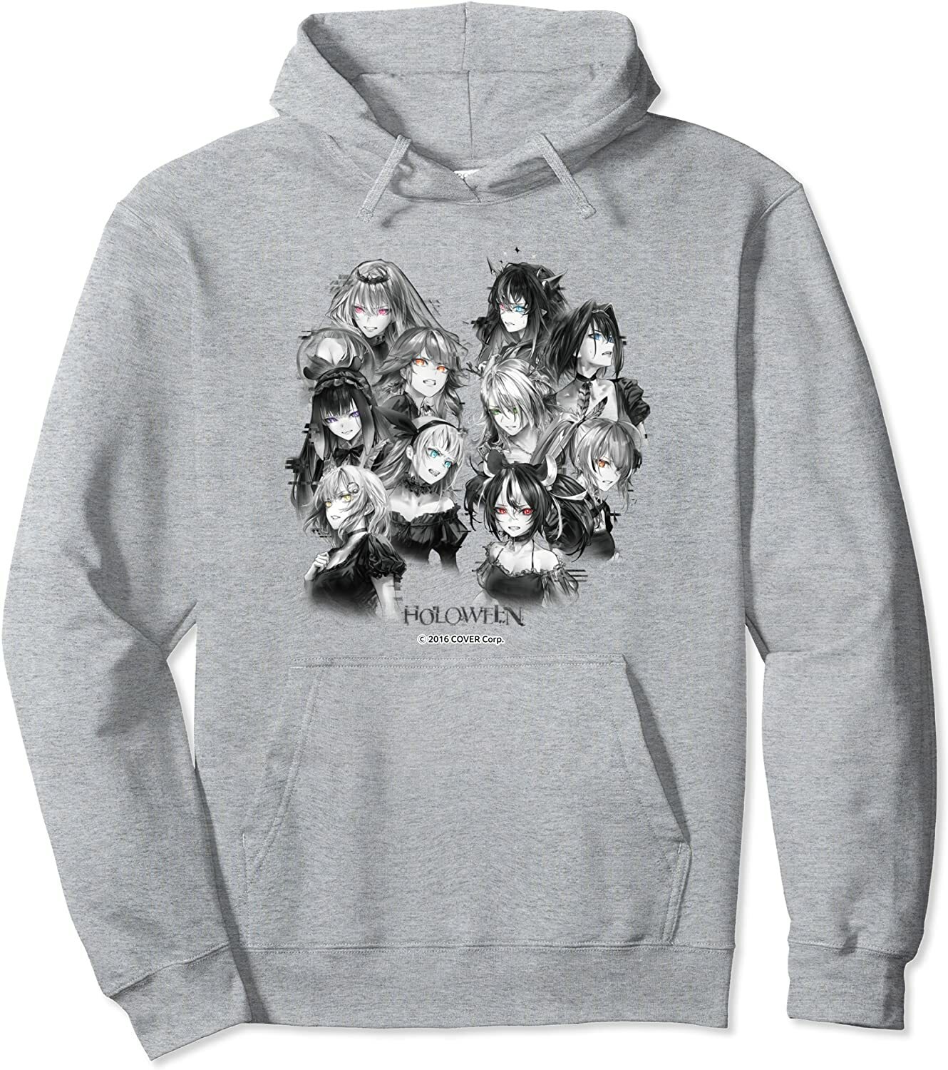 「官方代購」Hololive  HoloweEN 2022 衛衣 (黑/灰) (定期訂購)