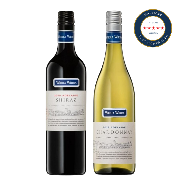 Wirra Wirra Adelaide Shiraz 2021 & Adelaide Chardonnay 2022