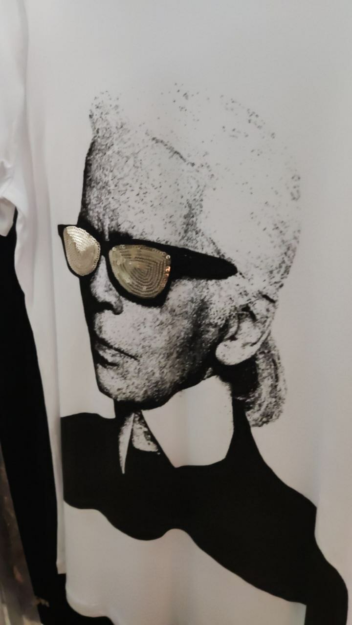 [S] KARL LAGERFELD L1WHF031, ONGOING SUNGLASS MAN WHITE TSHIRT, 194775587993 (SKL61)