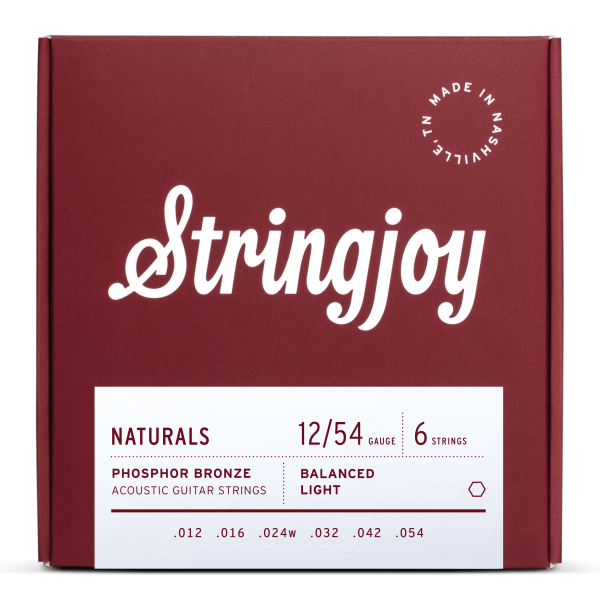 Stringjoy STRINGJOY NATURALS Phosphor Bronze Acoustic Guitar Strings 磷青銅 木吉他弦 第 3 張圖片｜三峽吉他 / Bass
