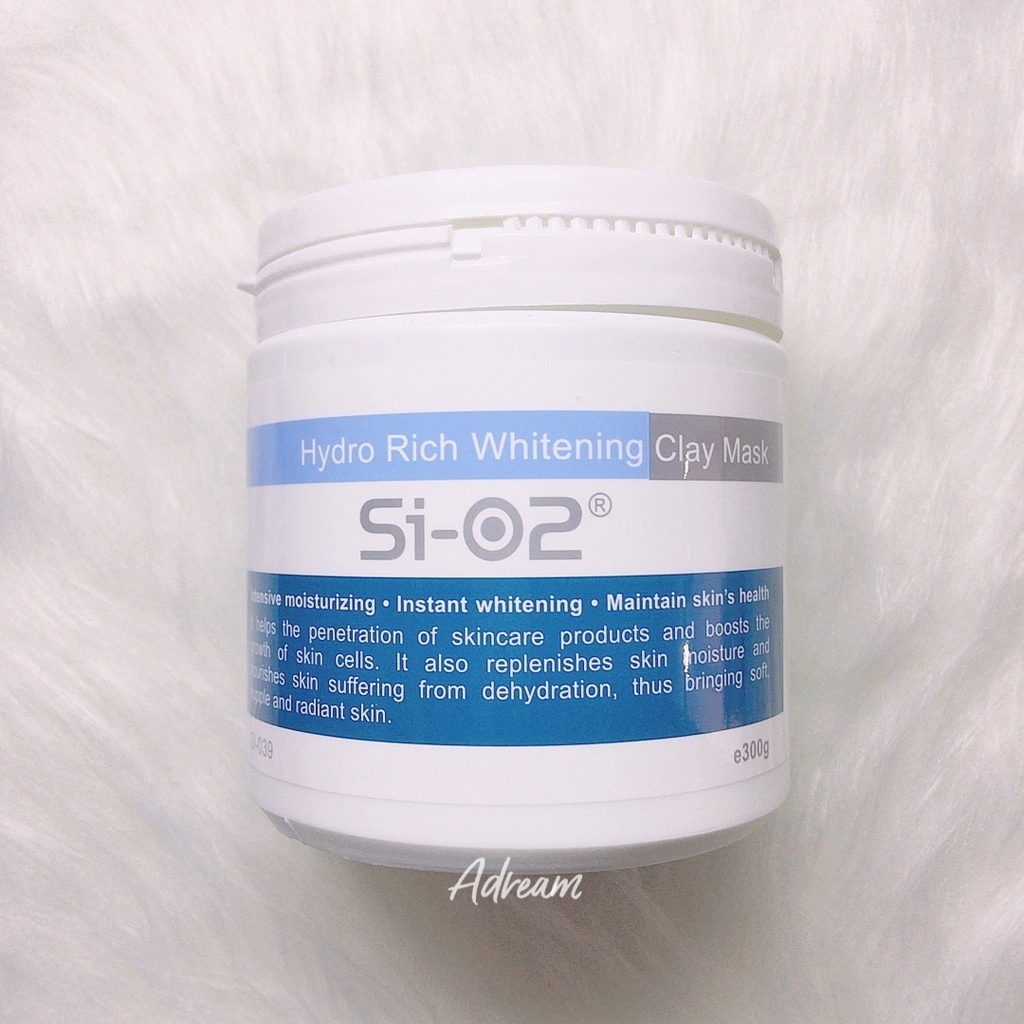 Si-02水潤透白泥膜300g