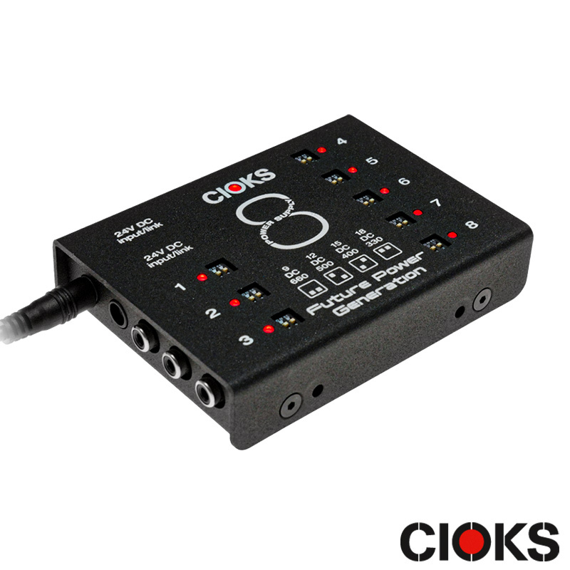 丹麥 CIOKS 8 Expander 效果器 獨立 電源供應器 擴充套件