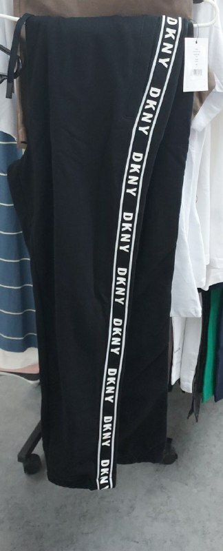 [S] DKNY TRACK PANTS, BLACK, M1974051-BLK (SD257)