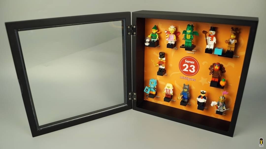 [飛米樂高積木磚賣店] 樂高專展示盒 71034 Minifigures-第 23 代 樂高人偶展示框