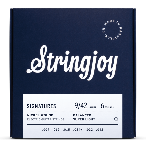 Stringjoy STRINGJOY Signatures Nickel Wound Electric Guitar Strings 鎳纏繞 電吉他弦 — 三峽吉他 / Bass