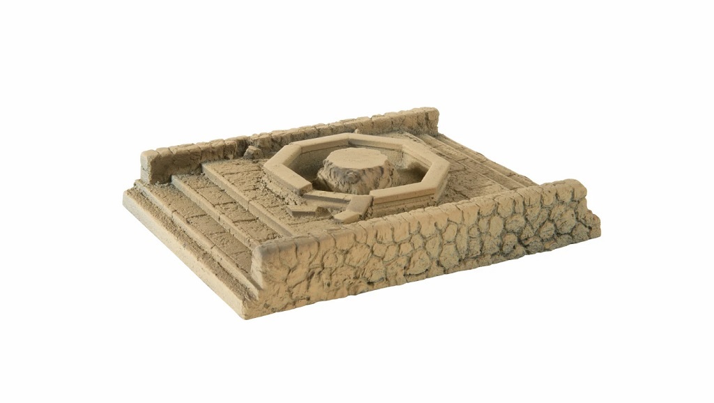 Noch 60760 HO規 Abandoned Place ‘Fountain’ 廢棄噴泉情境場景