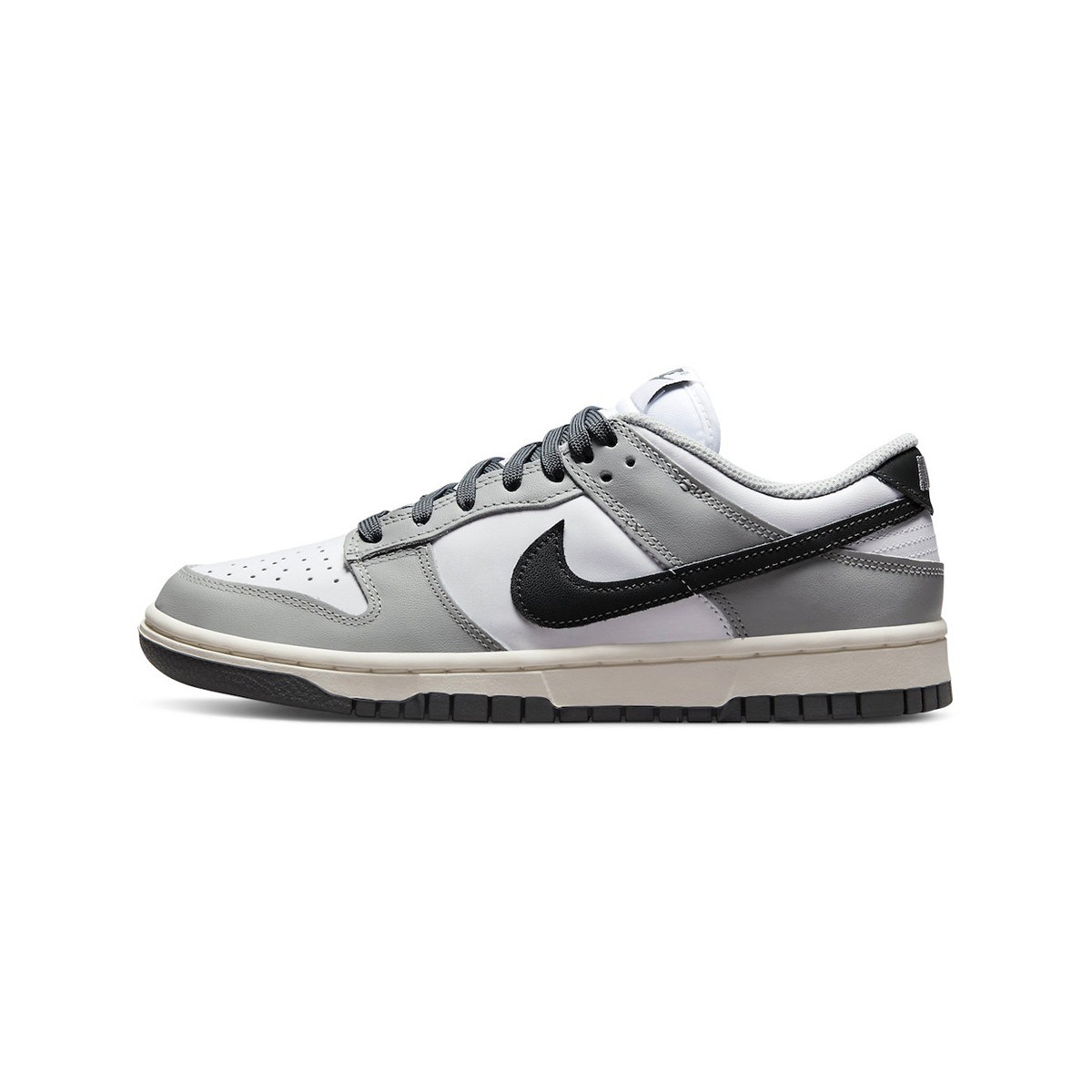 -(C1c)-WMNS NIKE DUNK LOW  "LIGHT SMOKE GREY" 煙灰 黑勾 女鞋-DD1503 117