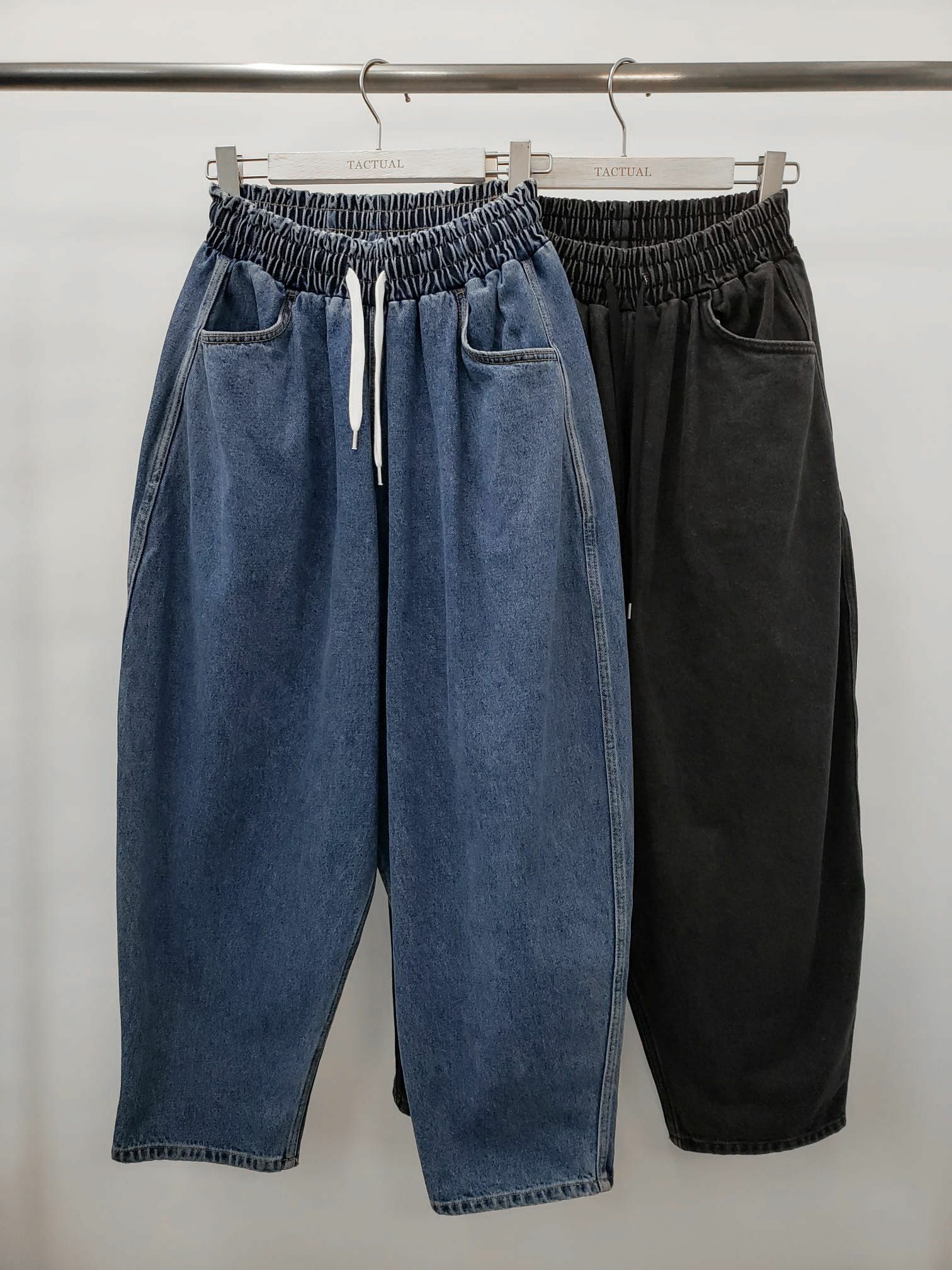 鬆身牛仔褲 P2106