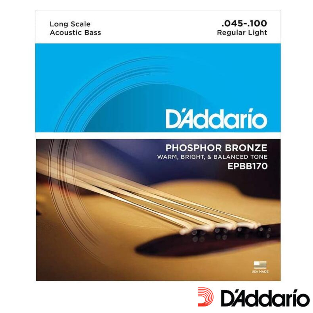 DAddario EPBB170 4弦 磷青銅 紅銅 木貝斯弦 45-100 四弦