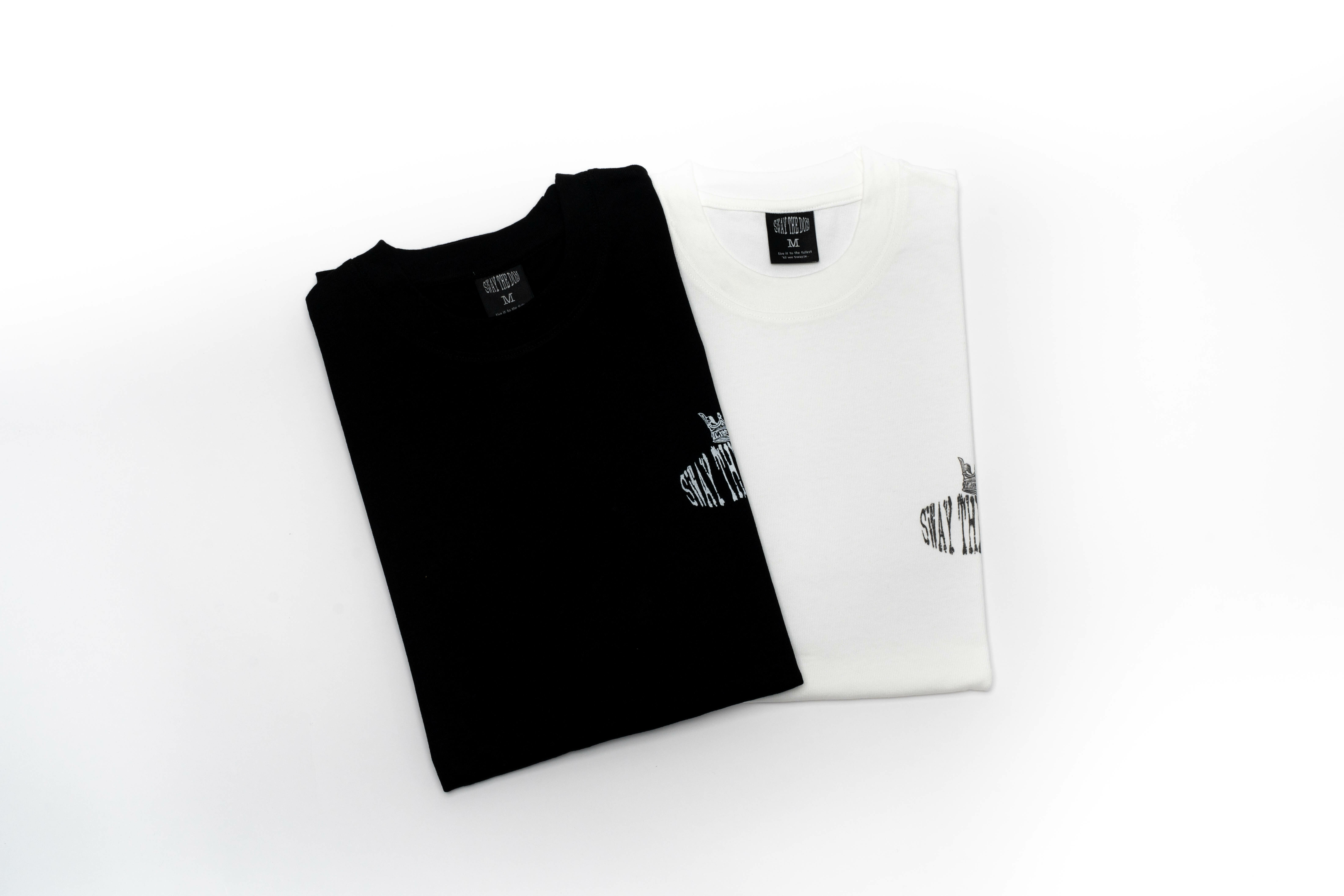 Sway the Don "Mando" Logo Tee (Black/White)