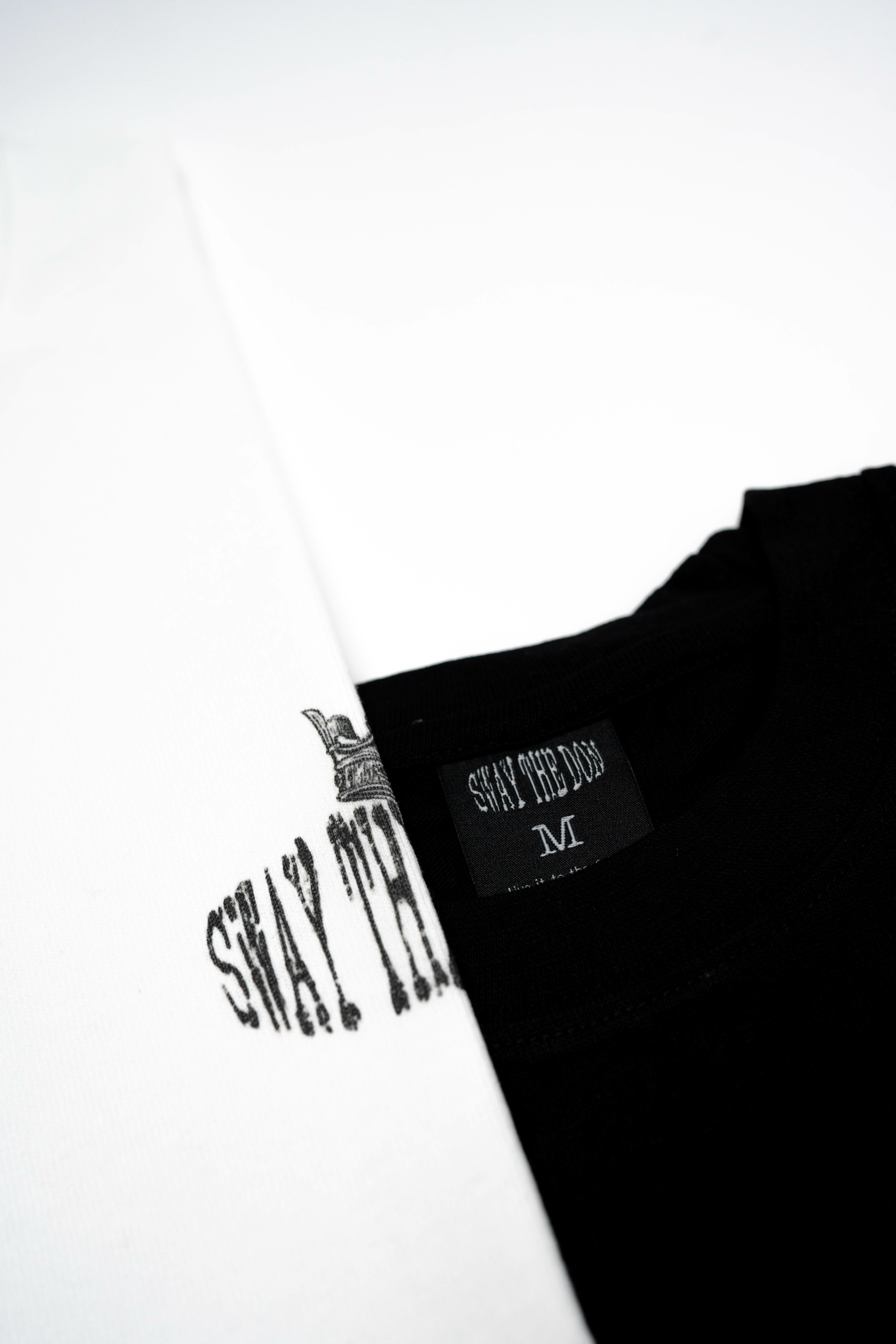 Sway the Don "Mando" Logo Tee (Black/White)