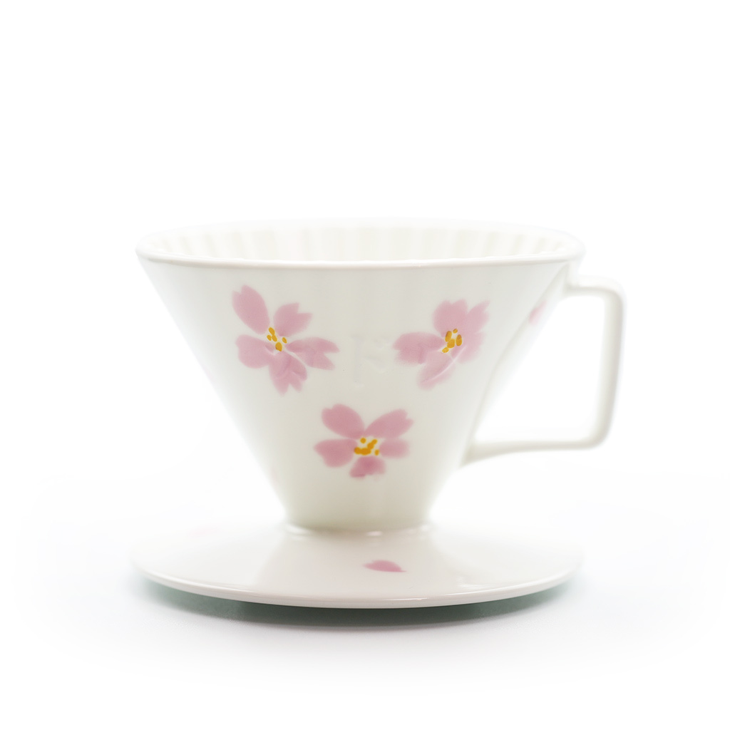 星芒濾杯 櫻花限定 骨瓷版 陶瓷濾杯 有田燒