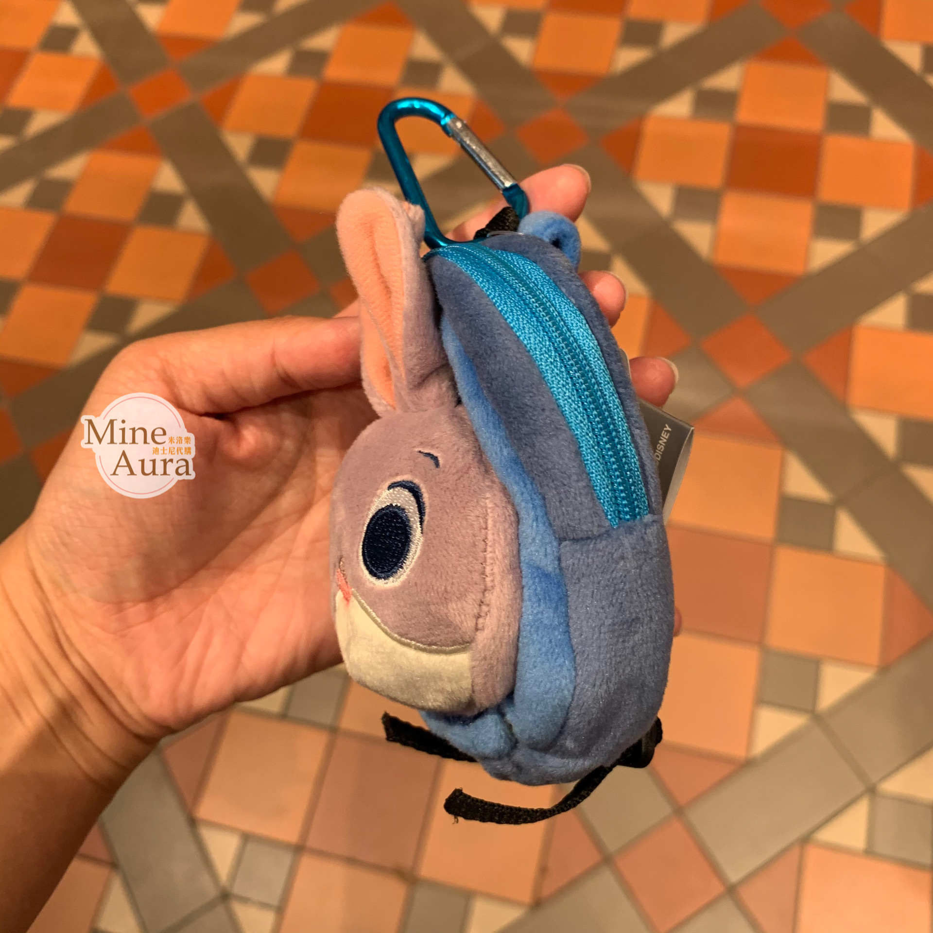 (現貨) 哈茱蒂 Judy 兔 後背包造型 零錢包 鑰匙圈 吊飾 動物方城市 Zootopia -香港迪士尼樂園