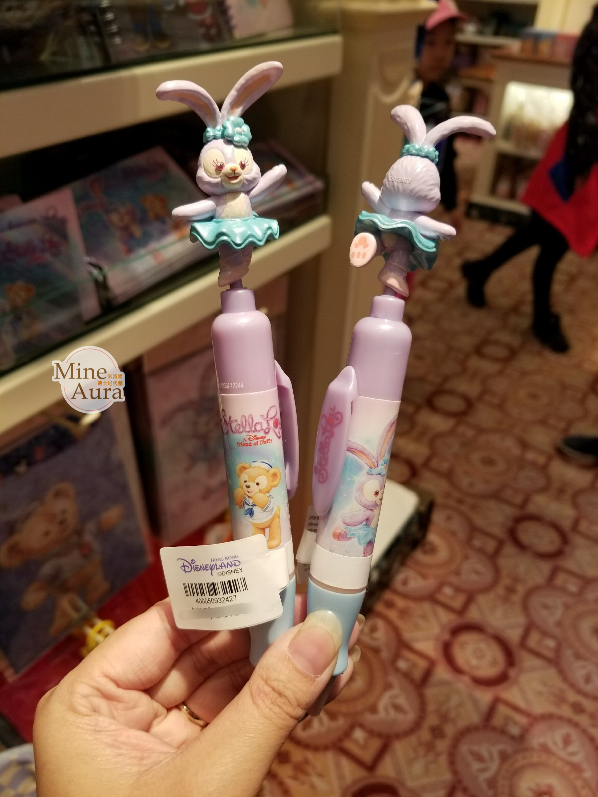 史黛拉露 星黛露 StellaLou 立體公仔 造型 多色 圓珠筆 -香港迪士尼樂園