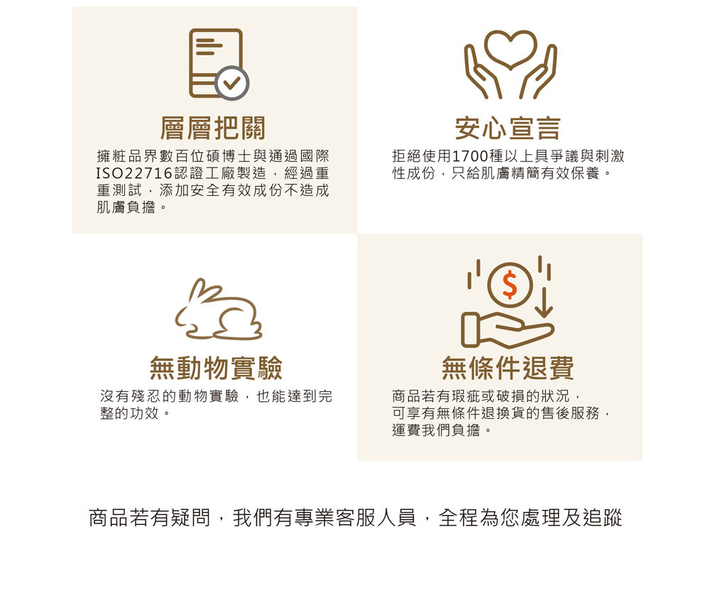 蘭吉兒的承諾與保證