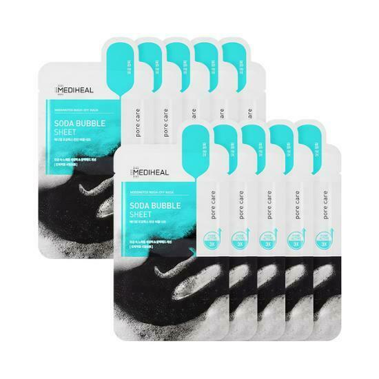 Mediheal Mogongtox Soda Bubble Sheet Mask [10PCS]