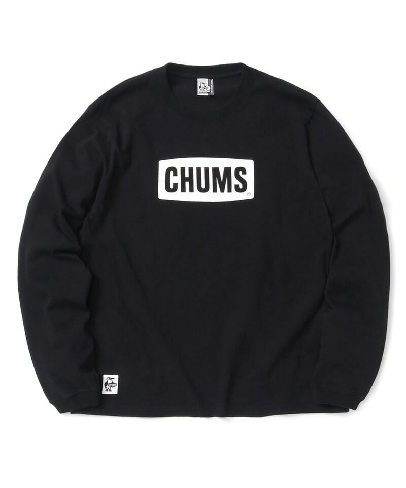 CHUMS Logo L/S T-Shirt CH01-1894 純綿 T-Shirt